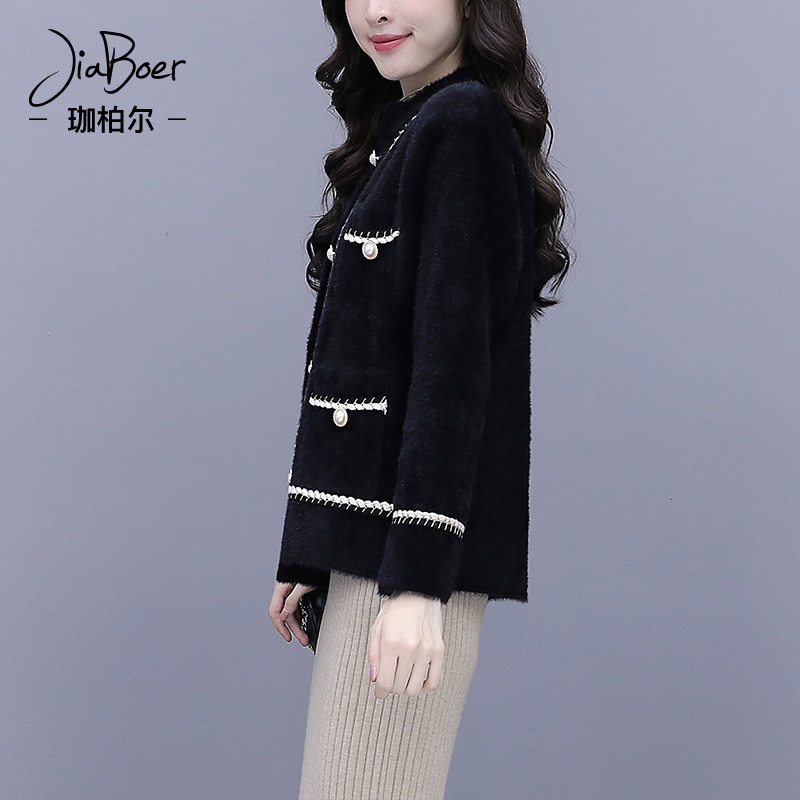 秋冬女装2020年新款小香风短外套 珈柏尔女装短外套