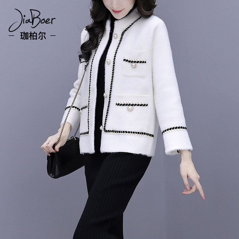 秋冬女装2020年新款小香风短外套 珈柏尔女装短外套