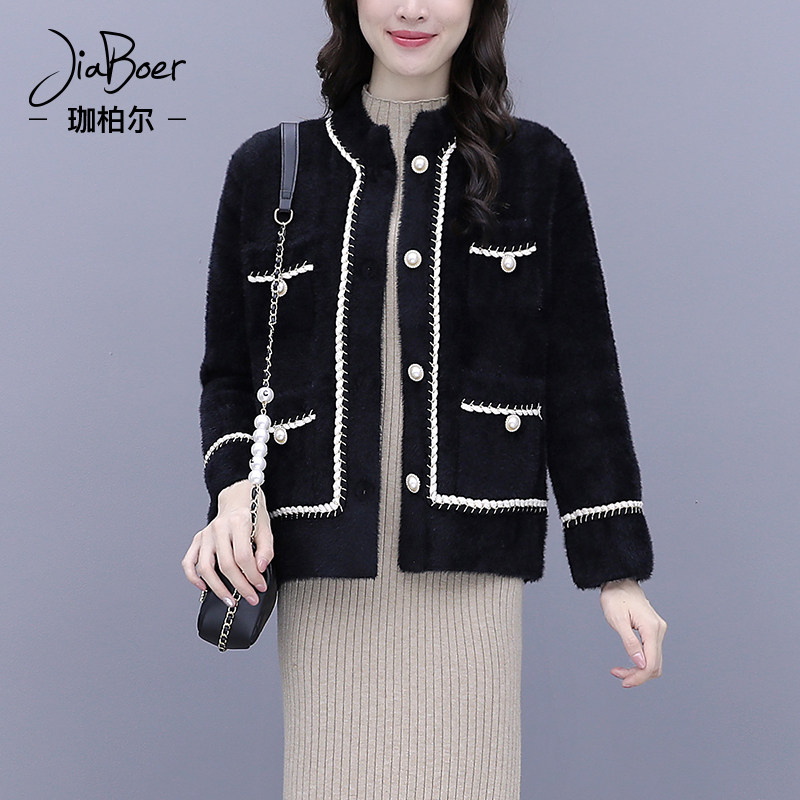 秋冬女装2020年新款小香风短外套 珈柏尔女装短外套