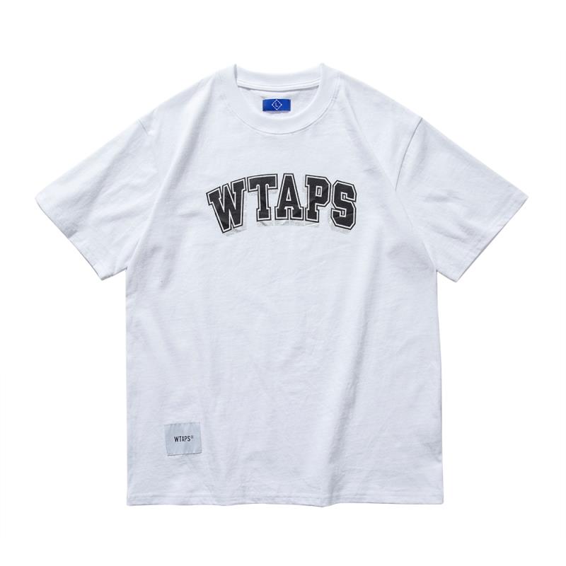 MADNESS MDNS WTAPS 余文乐同款日系宽松休闲印花纯棉短袖t恤男夏 - 图2