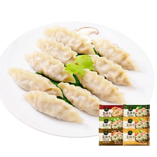希杰王饺子菌菇玉米香菜牛肉6袋