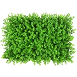 Зеленое растение настенное моделирование растений покрывает пластиковые искусственные псевдо -пседо -сживающие балкон на балконе зеленый фон цветочный настенный