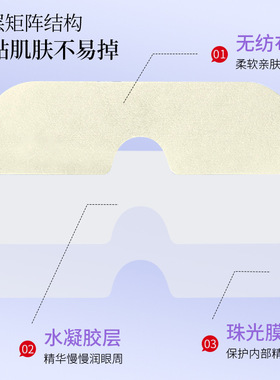 水凝胶眼膜缓解眼疲劳19.8发2盒