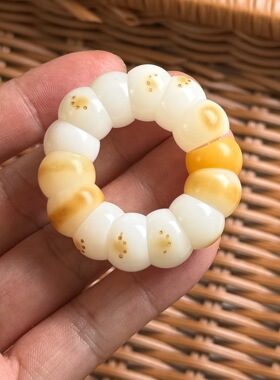 衡山南岳大庙文创天然菩提根炭烧胖蒜手捻 炭烧芝士胖蒜手捻蒜瓣