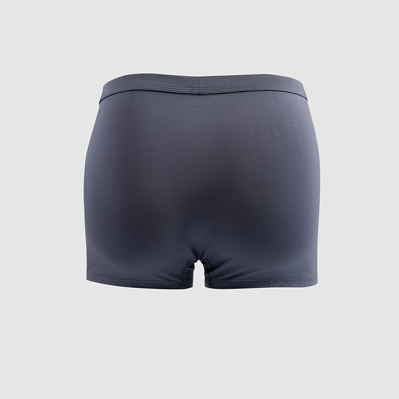 海一家纯色高腰针织平脚短裤2025年新款舒适透气两条装内裤男,淘宝优惠券,粉丝福利购,淘宝优惠卷