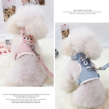 Жилет -тип собачья тяга Тедди Джизи Долк Баргей маленький собачий грудь для петушиной кусочки для собак.