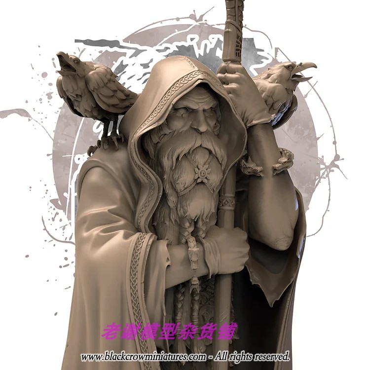 Black Crow Miniatures ODIN bust 1/12 - 图2