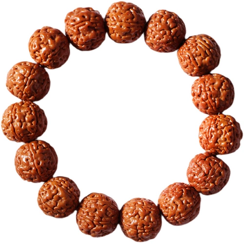 Четки бодхи, четки из круглых бусин из грецкого ореха