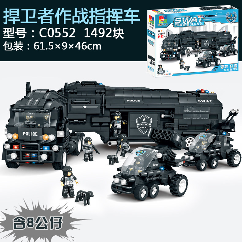 沃马6拼插7 8 9汽车10岁12飞机 乐趣多玩具建构/拼插积木