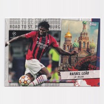 Topps2021-2022 Champions of the Champions League stars St. Petersburg Road Leao AC Milan RSP-16 #