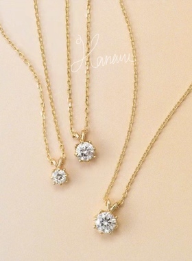 nojess日剧人气迷你兔钻锁骨链