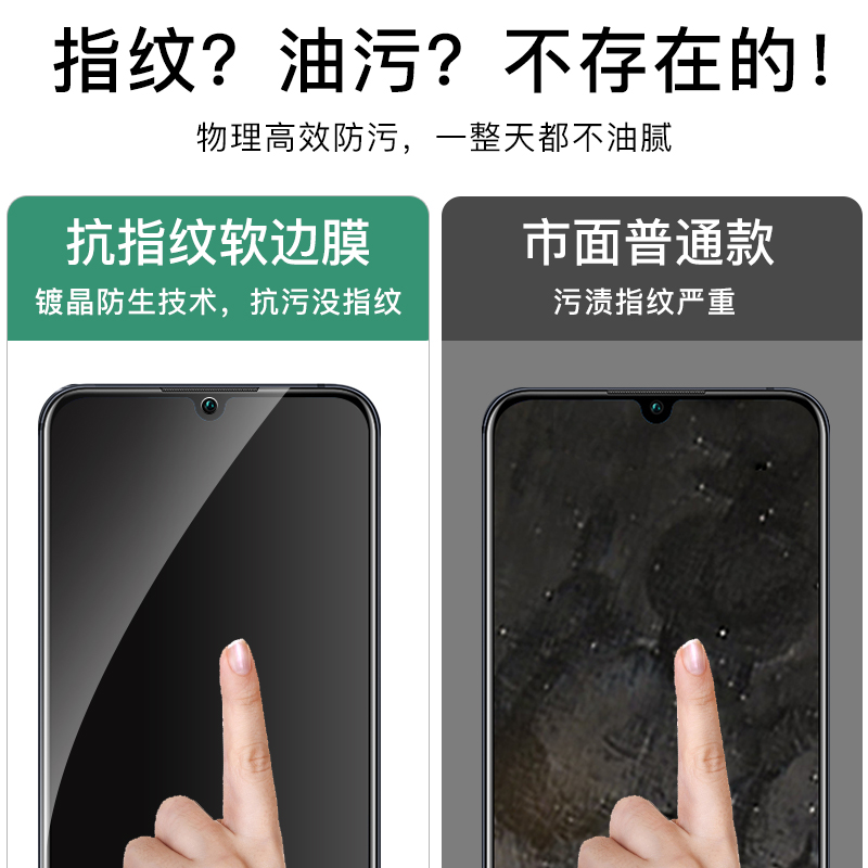 华为nova5pro钢化膜NOVA5手机膜全屏覆盖nova5i蓝光nove5全包无白边5z防爆5ipro防摔GLK-AL00软边5por保护贴 - 图2