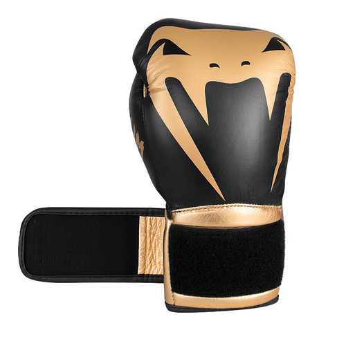 VENUM毒液PRO BOXING GLOVES职业专业拳击限量定制款比赛拳套黑金 - 图2