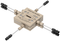 An electric solution pool for the diffusion of observable gas