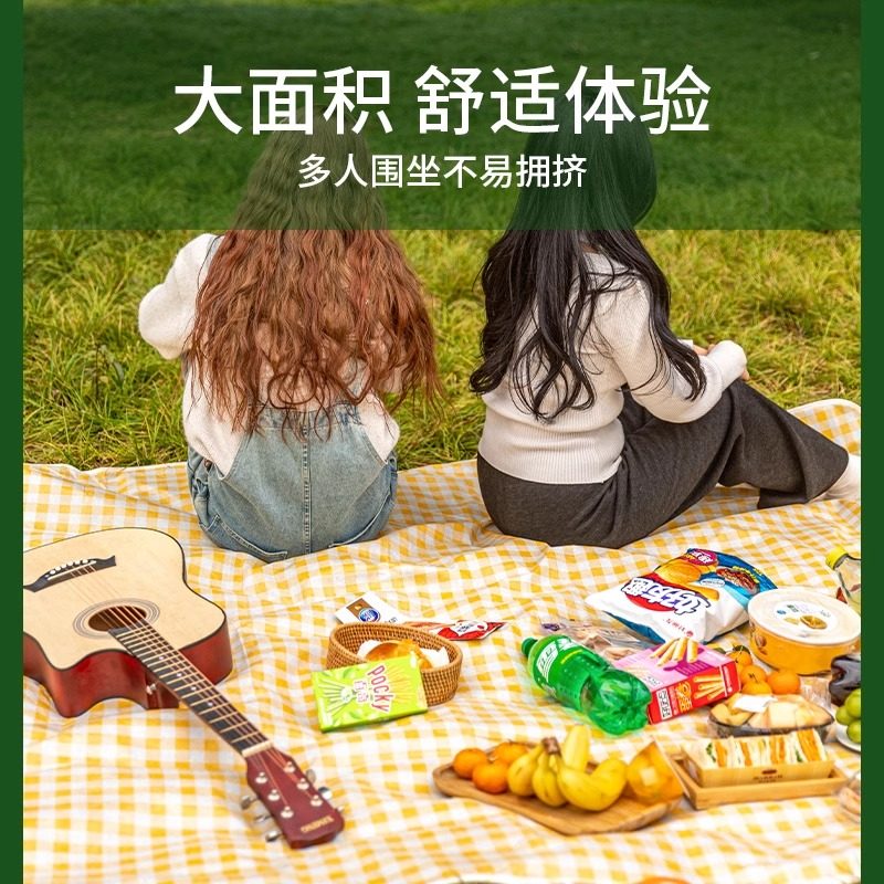 户外野餐垫防潮垫加厚便携坐垫春游野炊防水草坪垫子地垫帐篷露营,淘宝优惠券,粉丝福利购,淘宝优惠卷