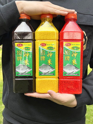 西部风九元招牌神米打窝米野钓酒米鲫鱼鲤鱼底窝料野钓诱鱼黑碎米 - 图0