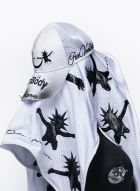 FVVO Punk Smiley Graphic Cap 棒球帽
