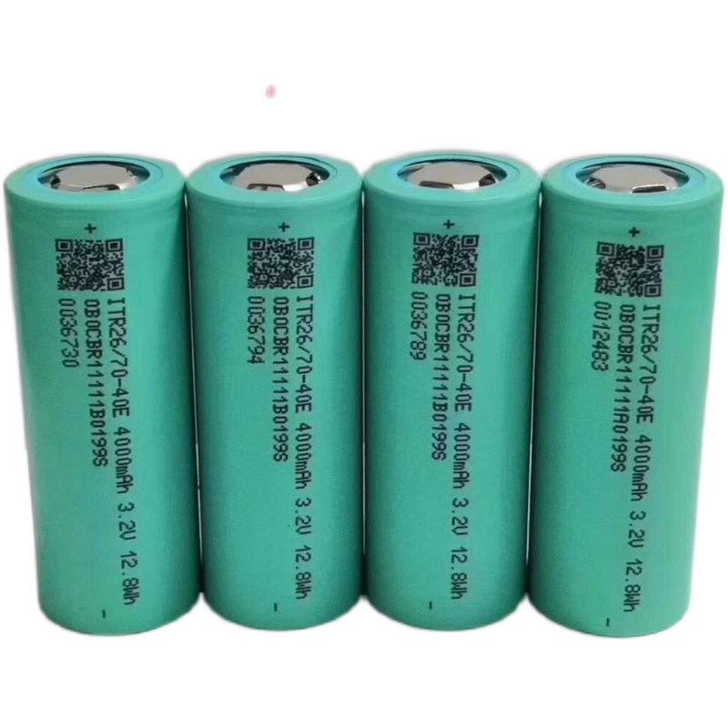 圆柱磷酸铁锂电池26700 3.2V 4000mah3C照明电池电动车电池手电筒 - 图2