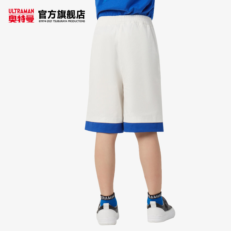 奥特曼童装男童五分22夏新款休闲裤 奥特曼玩具裤子