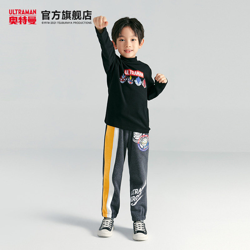 奥特曼童装2022年秋季新款打底衫 奥特曼玩具卫衣/绒衫
