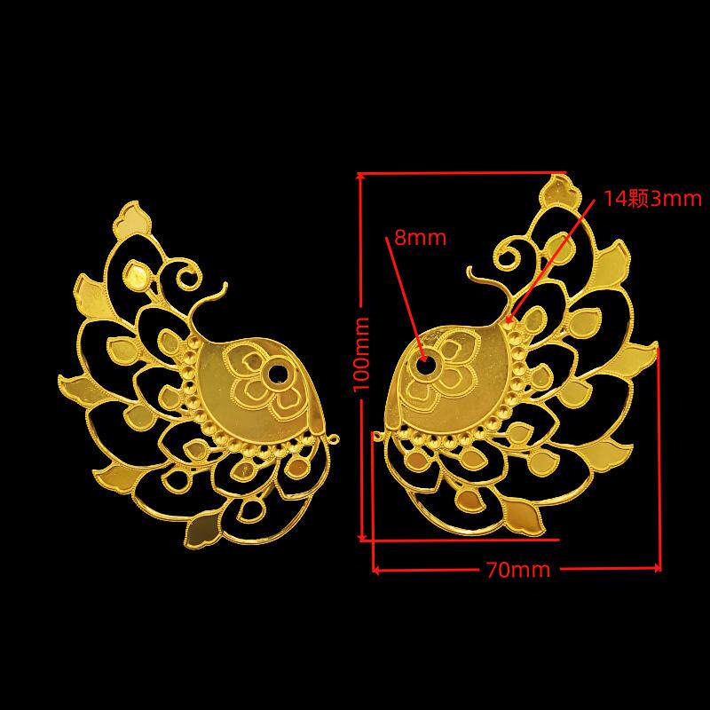 唐风DIY复原款 李锤冠头饰套装 古风头饰 发冠 发簪 发钗材料配饰,淘宝优惠券,粉丝福利购,淘宝优惠卷