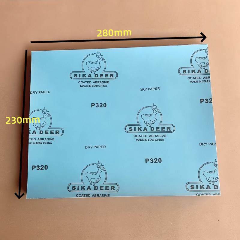 梅花鹿小鹿牌干磨砂纸木工家具油漆墙面腻子打磨抛光细砂纸套装,淘宝优惠券,粉丝福利购,淘宝优惠卷