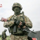 Military fan outdoor tactical half face hood mask
