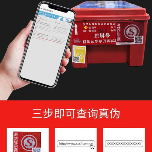 消防四件套五件套家用灭火器面罩应急包面具防毒防火报警器手电筒 - 图2