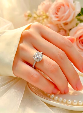 婚礼现场交换仿真假钻戒结婚对戒