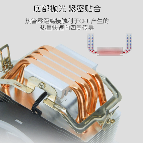 TT Rainbow D400pcpurgb Radiator AMD FAN I5/I3 1155/1151/1150/красочный ананас