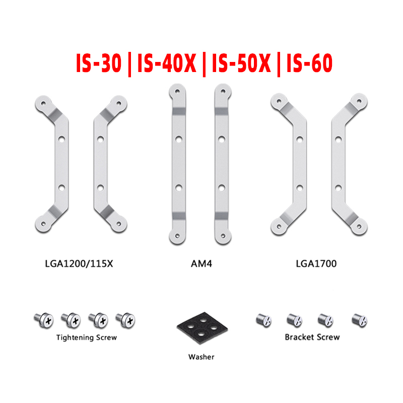 ID COOLING IS 30 40x 50x 60 散热器扣具 12代1700/115x/am4支架 - 图3