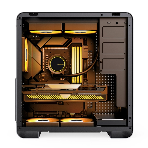 Jonsbo Josbo U4 Pro Plu Computer Case Atx Glass Side Play Game Black and White Messenger Chassis