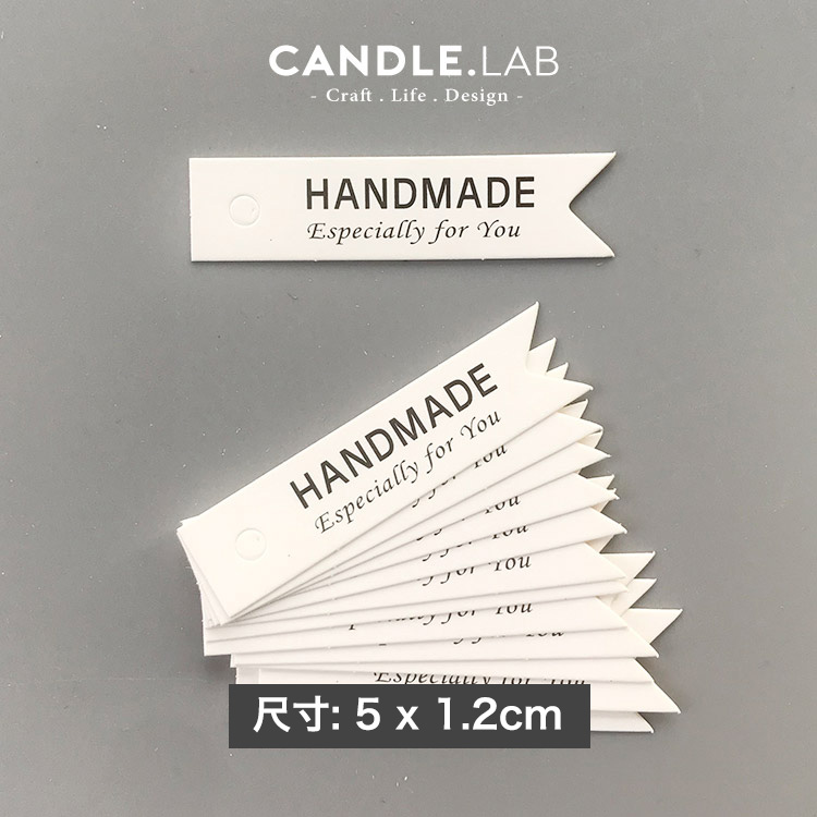 CANDLE.LAB|包装装饰石膏蜡烛装饰纸质旗帜字母标签07-图1