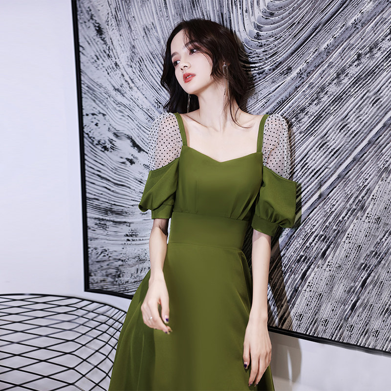 女宴会气质轻奢小众高端高级晚礼服 阿莲莉礼服/晚装