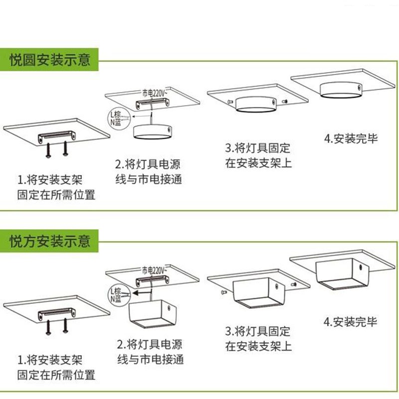 三雄极光筒灯明装筒灯简约过道走廊天花灯小吸顶灯悦圆免开孔筒灯-图1