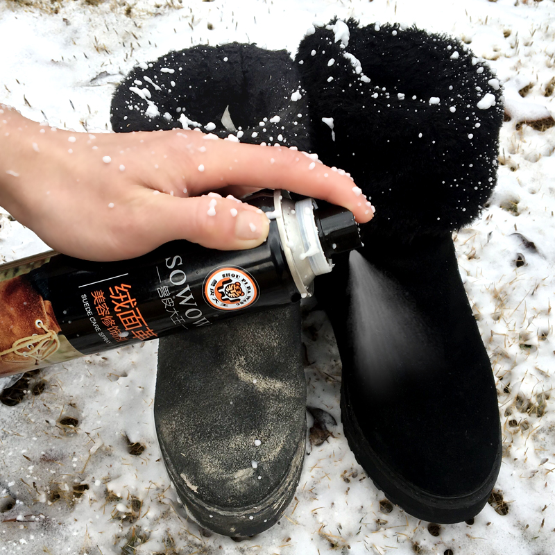 鞋粉磨砂打理液翻毛清洁护理鞋油 攀涵家居鞋油