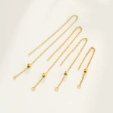 Серьги, изумрудные аксессуары, универсальные клипсы, защитный амулет, пряжка, золото 18 карат, серебро 925 пробы, DIY