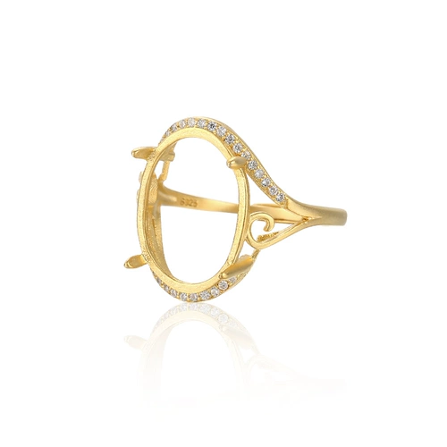 Изумрудное модное золотое обручальное кольцо из воскового агата подходит для мужчин и женщин, серебро 925 пробы, японские и корейские, 18 карат