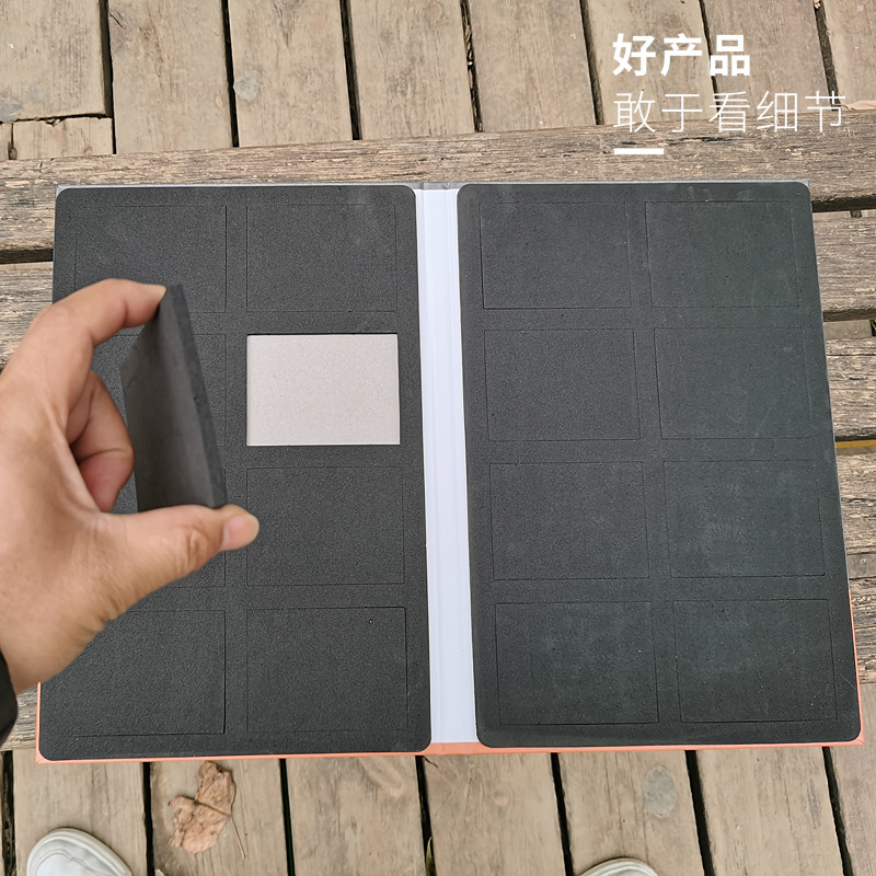 橱柜色卡本木门色卡册晶钢门色卡本衣柜色板册板材色块展示册色卡_虎窝淘