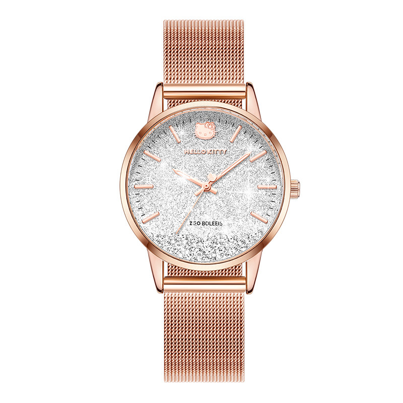 铂丽时x三丽鸥女款小众高级石英表 铂丽时国产腕表