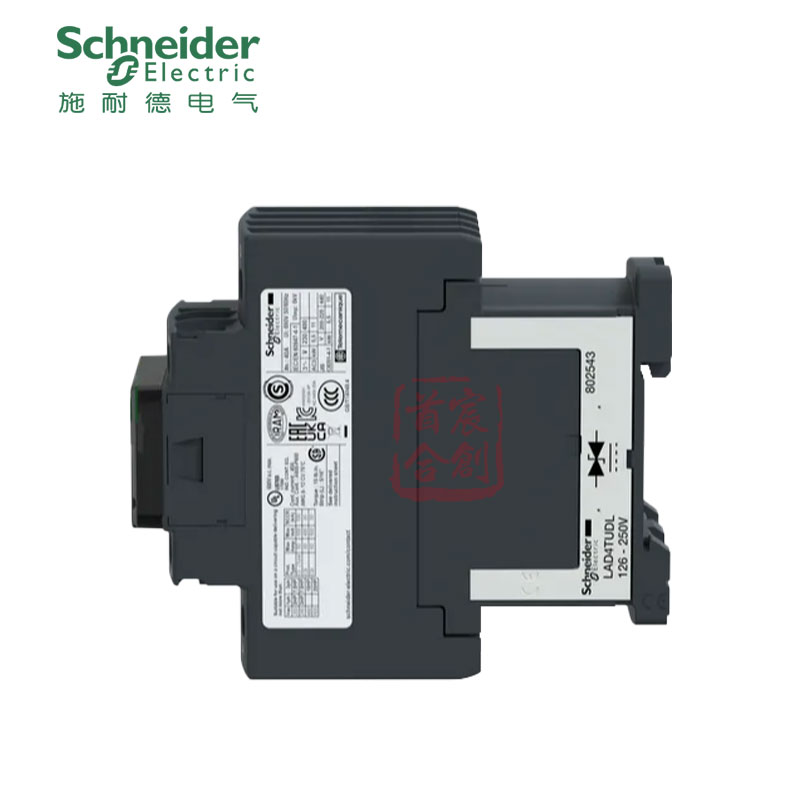 施耐德直流接触器LC1D258MD四极LC1D258MDC线圈DC220V原装2开2闭 - 图3