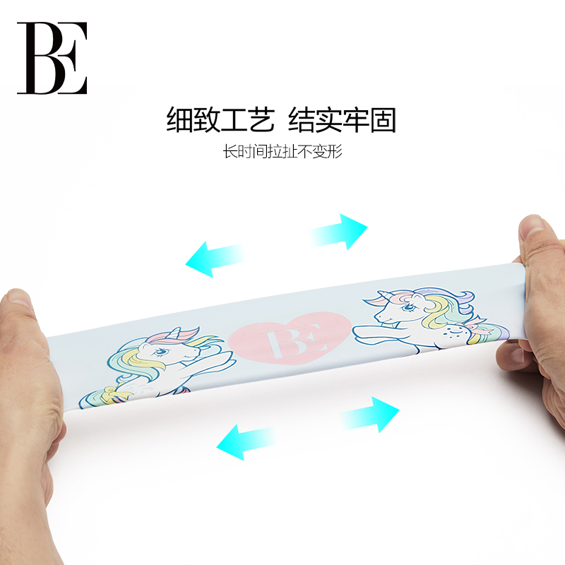 【捡漏价】BE范德安联名儿童硅胶泳帽渐变防滑卡通泳帽 - 图2