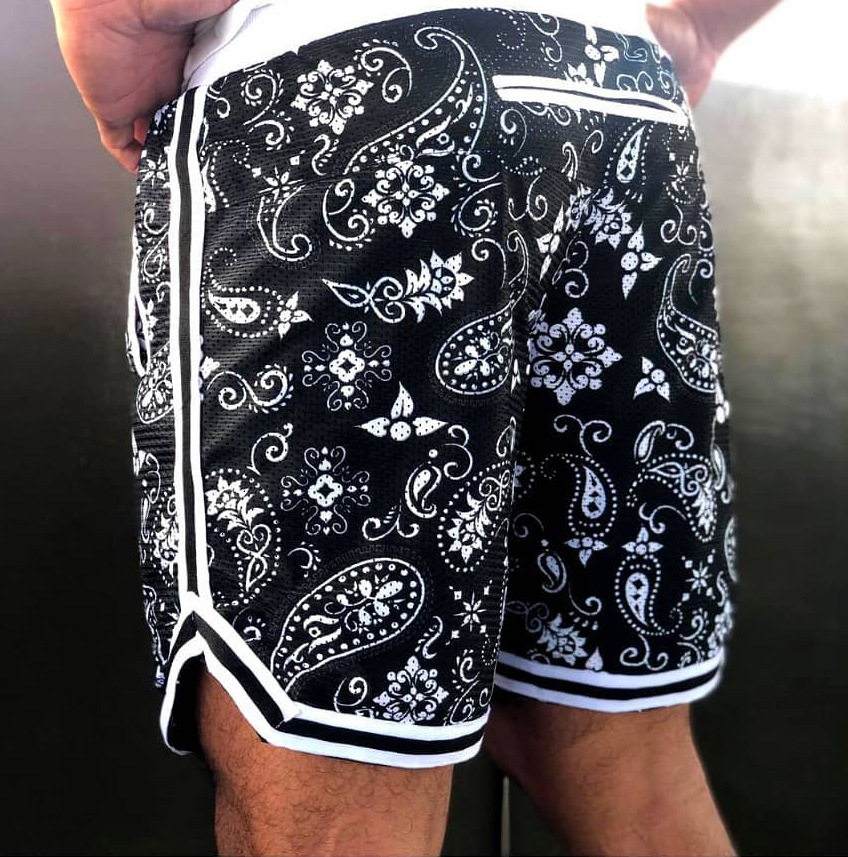 Camouflage shorts Latest Mesh Breathable Men's Fitness Pants - 图0