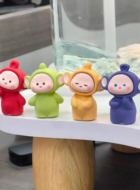 【新家的100个快递】天线宝宝可视门铃装饰入户门玄关可爱摆件