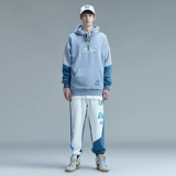 Спортивная утепленная толстовка с капюшоном в стиле хип-хоп, оверсайз