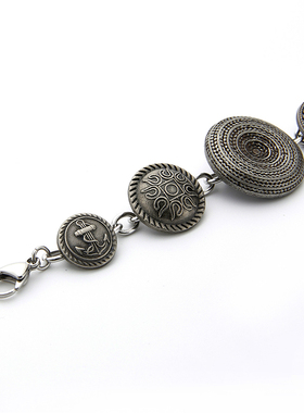 GUUKA原创复古朋克手链女