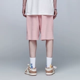 Летние розовые хлопковые шорты, штаны для влюбленных, свободный крой