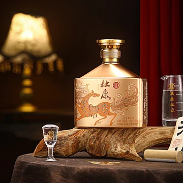 杜康马年生肖礼盒52度纯粮酒500ml*2瓶送礼收藏[50元优惠券]-寻折猪