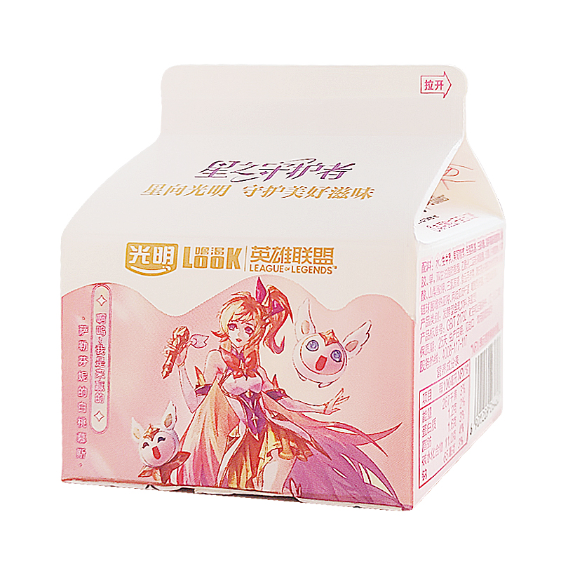 光明酸奶LOOK噜渴200ml牛奶益生菌冷藏营养饮品原味代餐奶整箱盒 - 图3