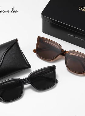 高级感shawnlee墨镜可配近视